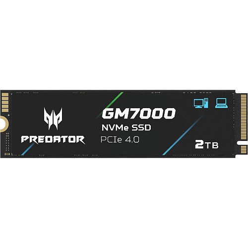 SSD накопитель Acer Predator GM7000 2TB (BL.9BWWR.106)