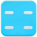 Умные весы Xiaomi Yunmai S Smart Scale Blue (M1805CH-BLU)