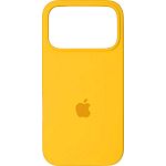 Чохол Silicone Case для Apple iPhone 17 Pro Max Canary Yellow AA