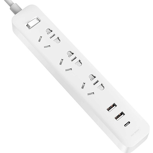 Сетевой фильтр Xiaomi Mi Power Strip 20W Fast Charging 2A1C (XMCXB05QM) EU