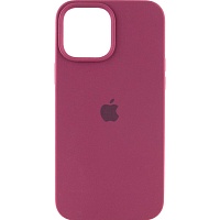Чехол Silicone Case для Apple iPhone 15 Pro Plum AA