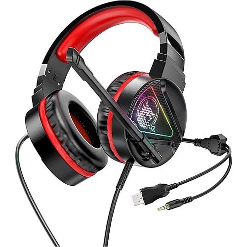 Ігрові навушники Hoco W104 Drift Red (749819) - придбати в Дніпрі, Україні: ціна, характеристики | інтернет-магазин TOUCH