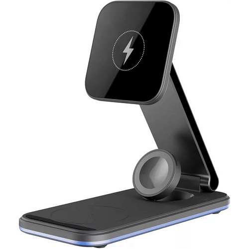 Бездротовий зарядний пристрій Proove Energy Fold 3in1 Black (WSEF15010001) - придбати в Дніпрі, Україні: ціна, характеристики | інтернет-магазин TOUCH