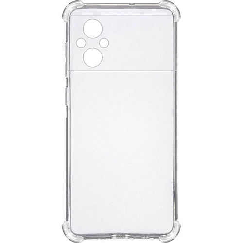 Чехол GETMAN Ease Logo для Xiaomi Poco M5 (Transparent)