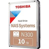 Жесткий диск 3.5" Toshiba N300 10TB SATA 512MB (MN10ADA10TS) Жесткий диск 3.5" Toshiba N300 10TB SATA 512MB (MN10ADA10TS)