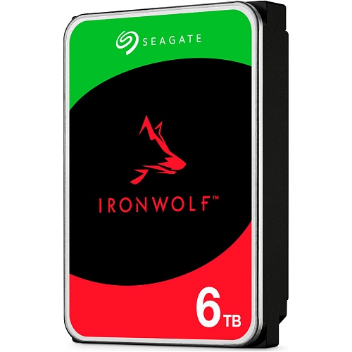 Жесткий диск 3.5" Seagate IronWolf 6TB SATA 256MB (ST6000VN006)