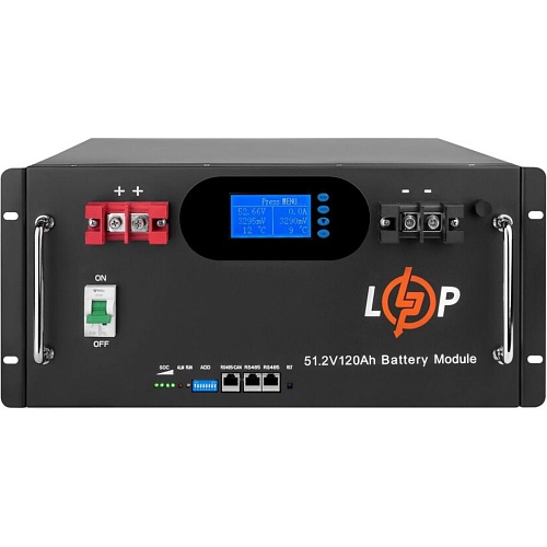 Аккумулятор LogicPower LiFePO4 48V (51.2V/120Ah/6144Wh) (30385) 