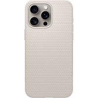 Чехол Spigen Liquid Air Case для Apple iPhone 15 Pro Max Natural Titanium (ACS07212)