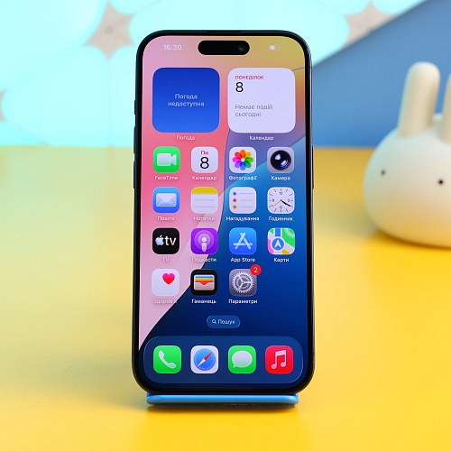 Смартфон Apple iPhone 15 Pro 256GB eSIM Blue Titanium (MTQV3) Б/У