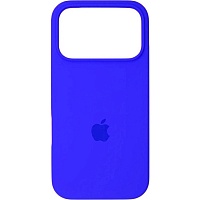 Чехол Silicone Case для Apple iPhone 17 Pro Shiny Blue AA