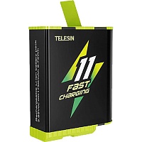 Аккумулятор Telesin для GoPro HERO12/11/10/9 1750mAh (GP-FCB-B11) Аккумулятор Telesin для GoPro HERO12/11/10/9 1750mAh (GP-FCB-B11)