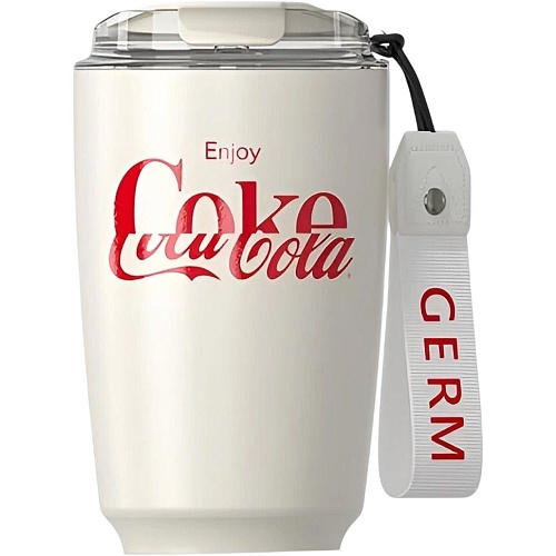 Термокухоль GERM Mocha Series Coca-Cola 400ml White (GM127B50329) - придбати в Дніпрі, Україні: ціна, характеристики | інтернет-магазин TOUCH