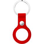 Чохол для пошукової мітки Apple AirTag Leather Key Ring (Red Product) HC