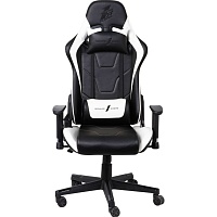 Геймерское кресло 1stPlayer FK2 Black/White