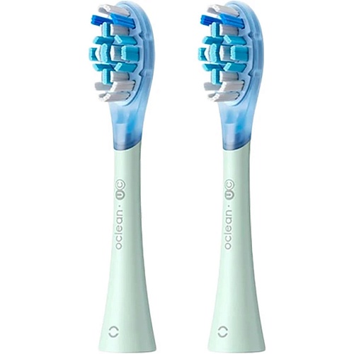 Насадка для зубної щітки Oclean UG01 G02 Ultra Gum Care Brush Head 2шт Green (6970810553536) - придбати в Дніпрі, Україні: ціна, характеристики | інтернет-магазин TOUCH
