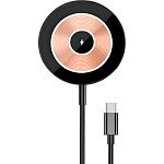 Беспроводное зарядное устройство WiWU Wi-W007 Strong Magnetic Adsorption with MagSafe Grey (6976195091571)