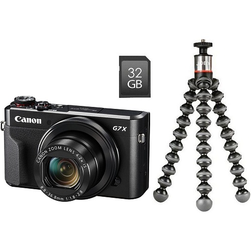 Фотоаппарат Canon PowerShot G7 X Mark II Vlogger Kit (1066C037)