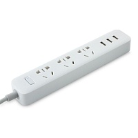 Сетевой фильтр Xiaomi Mi Power Strip with 3USB 1.8m White (XMCXB01QM, NRB4049CN) Сетевой фильтр Xiaomi Mi Power Strip with 3USB 1.8m White (XMCXB01QM, NRB4049CN)