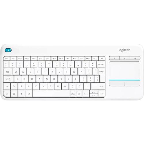 Клавіатура Logitech K400 Plus Touch Wireless White (920-007146) - придбати в Дніпрі, Україні: ціна, характеристики | інтернет-магазин TOUCH