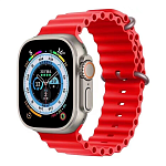 Ремешок Ocean Band для Apple Watch 42/44/45/46/49mm Red