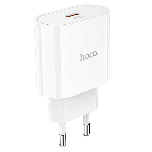 Мережевий зарядний пристрій Hoco C94A Type-C 20W White (762177) - придбати в Дніпрі, Україні: ціна, характеристики | інтернет-магазин TOUCH