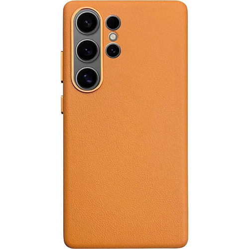 Чохол Epik Leather Case для Samsung Galaxy S25 Ultra Orange AAA - придбати в Дніпрі, Україні: ціна, характеристики | інтернет-магазин TOUCH