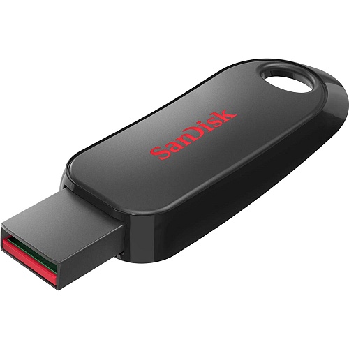 USB флеш-накопичувач SanDisk Cruzer Snap 128GB 2.0 USB-A Black (SDCZ62-128G-G35) - придбати в Дніпрі, Україні: ціна, характеристики | інтернет-магазин TOUCH