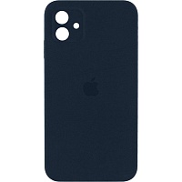 Чехол Silicone Case Camera Protect для Apple iPhone 16 Dark Blue AA Чехол Silicone Case Camera Protect для Apple iPhone 16 Dark Blue AA