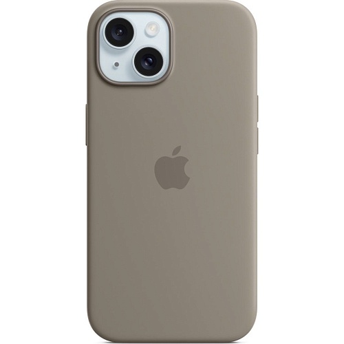 Чехол Apple Silicone Case with MagSafe для iPhone 15 Clay (MT0Q3ZM/A)