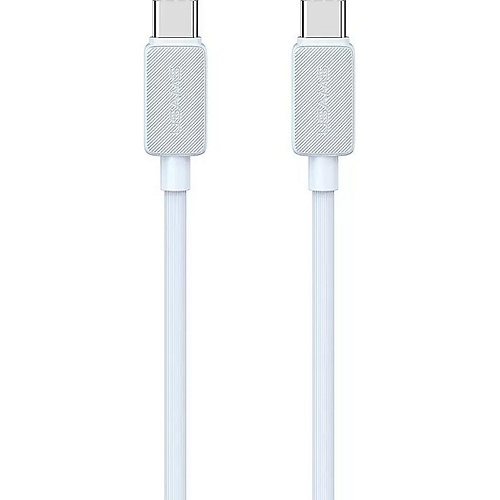 Кабель Usams US-SJ691 USB-C to USB-C 60W 1m Blue - придбати в Дніпрі, Україні: ціна, характеристики | інтернет-магазин TOUCH
