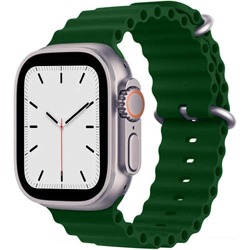 Ремінець Ocean Band для Apple Watch 42/44/45/46/49mm Dark Green - придбати в Дніпрі, Україні: ціна, характеристики | інтернет-магазин TOUCH