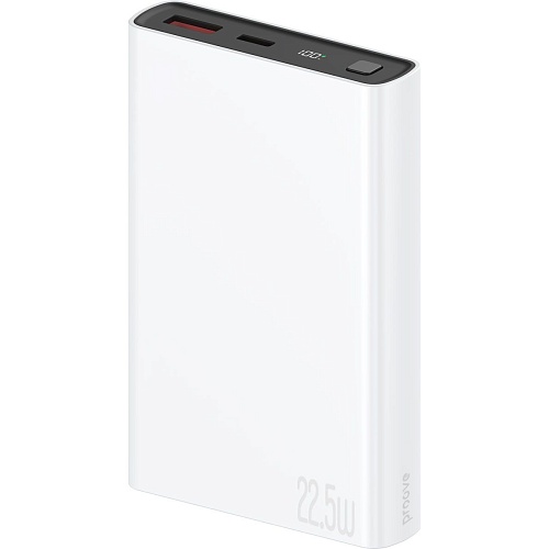 Внешний аккумулятор Proove Hyper Flux Plus 10000mAh 22.5W White (PBF122120002)