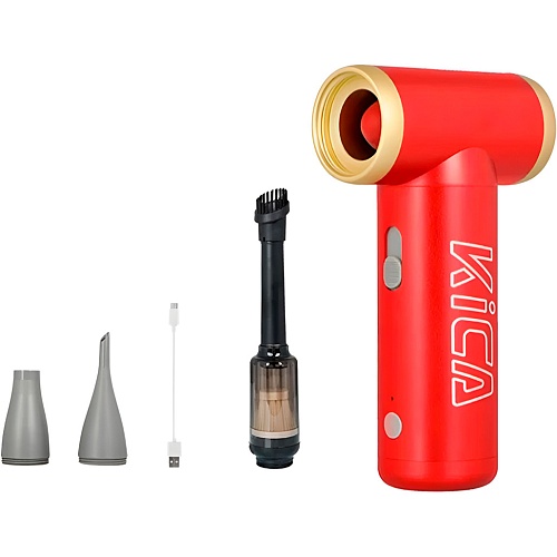 Компрессор для продувки KICA Jet Fan 2 Cleaning Kit Red