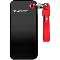 Зовнішній SSD накопичувач Verbatim Pocket 1TB Black/Red (32192) - придбати в Дніпрі, Україні: ціна, характеристики | інтернет-магазин TOUCH Зовнішній SSD накопичувач Verbatim Pocket 1TB Black/Red (32192) - придбати в Дніпрі, Україні: ціна, характеристики | інтернет-магазин TOUCH