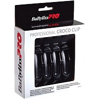 Зажим парикмахерский BaByliss PRO Croco Clip M2941E 6шт Зажим парикмахерский BaByliss PRO Croco Clip M2941E 6шт