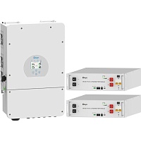 Система хранения энергии Deye SUN-12K-SG02LP1-EU-AM3 12kW + 2 АКБ SE-G5.1 Pro-B 10.24 kWh (51.2V/100Ah/5120Wh)