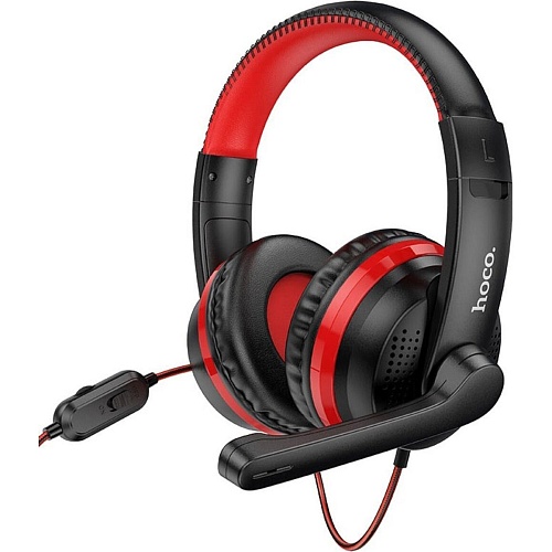 Игровые наушники Hoco W103 Magic Tour Red (741622)