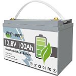 Акумулятор TCBWorth LiFePO4 12V (12.8V/100Ah/1280Wh)