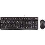Комплект (клавиатура + мышь) Logitech MK120 UA Black (920-002563)