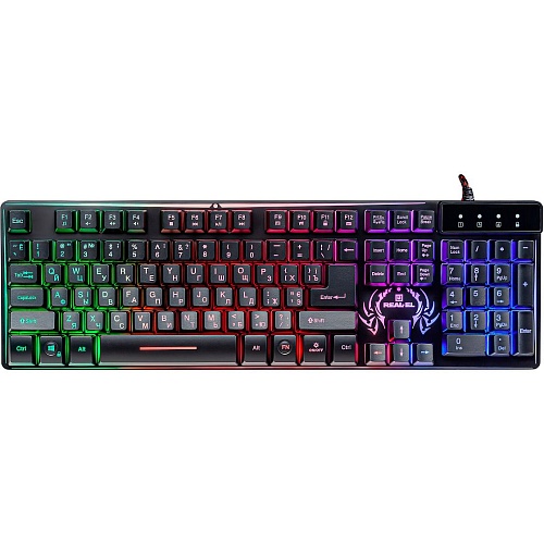 Клавиатура REAL-EL Comfort 7090 Backlit Black (EL123100031)