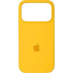 Чехол Silicone Case для Apple iPhone 17 Pro Canary Yellow AA