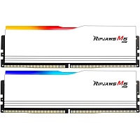 Модуль памяти DDR5 G.Skill Ripjaws M5 RGB 2x32GB 6000MHz White (F5-6000J3040G32GX2-RM5RW)