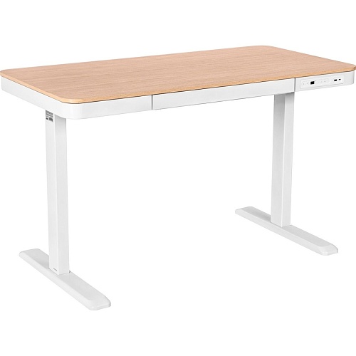 Компьютерный стол 2E СЕ218D Motorized Beige/White (2E-CE218D-MOTORIZED)