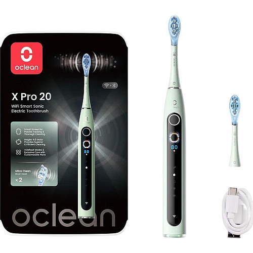 Электрическая зубная Oclean X Pro 20 Electric Toothbrush Green