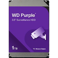 Жесткий диск 3.5" WD Purple 1TB SATA 64MB (WD11PURZ)