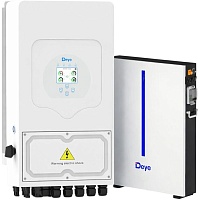 Система хранения энергии Deye SUN-8K-SG05 8kW + АКБ RW-M6.1-B 6.1 kWh (51.2V/120Ah/6144Wh)