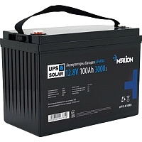 Аккумулятор Merlion LiFePO4 12V (12.8V/100Ah/1280Wh) (LFP12-100US) Аккумулятор Merlion LiFePO4 12V (12.8V/100Ah/1280Wh) (LFP12-100US)