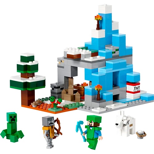 Конструктор LEGO Minecraft Замерзшие вершины (21243)
