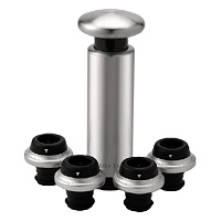 Набор для хранения вина Xiaomi Circle Joy Vacuum Pump with 4pcs Stoppers Gift (CJ-JS05) Набор для хранения вина Xiaomi Circle Joy Vacuum Pump with 4pcs Stoppers Gift (CJ-JS05)
