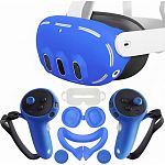 Набор аксессуаров Tahnuhna 6-in-1 VR для Meta Quest 3 Blue